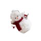 thumbnail image 2 of Muñeco de nieve navideño, muñeco de peluche de punto, decoración navideña decorativa. 10x11cm, 2 of 9
