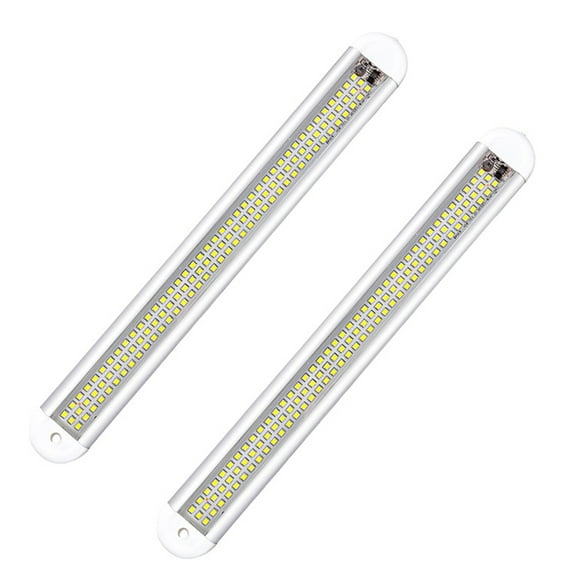 4pcs LED Interior Light Bar Car DC 12-85V High Brightness Reading Light Caravan Truck Caravan Boat Universal Light Bar