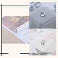 thumbnail image 5 of Vintage Crystal Star Ear Cuff Earring Tiny Rhinestone Blue Zircon Northstar Clip on Earring Small Star Wrap Earrings Non Piercing C Shape Starburst Cartilage Earrings Jewelry Gifts for Women, 5 of 14