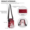 thumbnail image 6 of HELLHERO Christmas Cat Adjustable Shoulder Strap Crossbody Bag for Men, Women with Adjustable Strap Crossbody Small Bags Polyester Adjustable Strap, 6 of 7