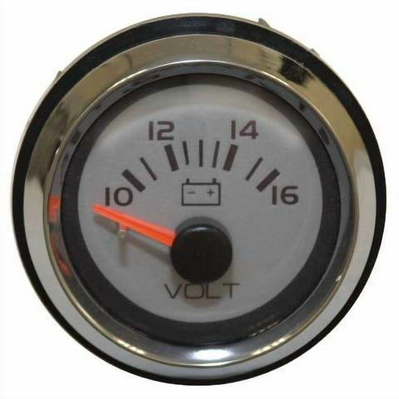 Veethree Boat Volt Meter Gauge 100902 | Rinker 2 Inch