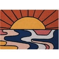 thumbnail image 1 of Peking Handicraft 30EO126C03 2 x 3 ft. 100 Percent Wool Horizon Hook Rug, 1 of 1