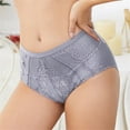thumbnail image 2 of Varsbaby Women's Panty Strappy Back Lace Stretch Mid Rise Underwear Sexy Lingerie Panty, 2 of 5