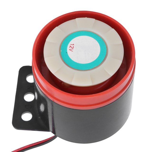 Alarma con zumbador en forma de V, alarma con zumbador ABS resistente al agua, dispositivos de seguridad con alarma con zumbador ABS de máxima eficiencia