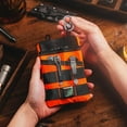 thumbnail image 6 of VIPERADE VE3 Tool Pouch Pocket Organizer, Nylon Tool Belt Loop Pouch with 4 Pockets Tool Storage EDC Pouch for Flashlight/Pocket Knife, Tactical Pen, Notebook (X-PAC-Hot Orange), 6 of 6