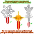 thumbnail image 2 of Bombillas de cerámica de repuesto para árbol de Navidad, 110 unidades en 10 colores, 2 of 6