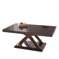 thumbnail image 4 of Ensemble Moderne de 3 Pcs en Bois, Table Basse et Table d'Appoint, Couleur Espresso Cerise, 4 of 4