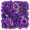 Deep Purple, variant on Mosiee Artificial Wall Wedding Backdrop Silk Flower Arch Photography Props Home Light Yellow