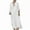 White, variant on Kaftan Dresses For Women Nightshirt Long Sleeve Sleepwear Robe For Woman Kaftan Thobe Plus Size Button Down Henley Robe Side Split Gown Shirt Long Caftan Thobe With Pockets Half Sleeve