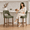 2pcs Green, variant on Nexthro Bar Stools Set of 2, 26" Upholstered Counter Height Bar Stools, Modern Counter Stools with Wood Legs for Kitchen Island Dining Room Bar,Green