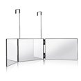 thumbnail image 4 of Adjustable 360 Degree Vanity Makeup Mirror with Telescoping Hooks, Portable & Foldable Design for Trifold Views, Essential Beauty & Travel Tool, 4 of 8