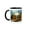 Black/White, variant on 3drose, Paris Hotel in Vegas, 15oz Two-tone Green Mug