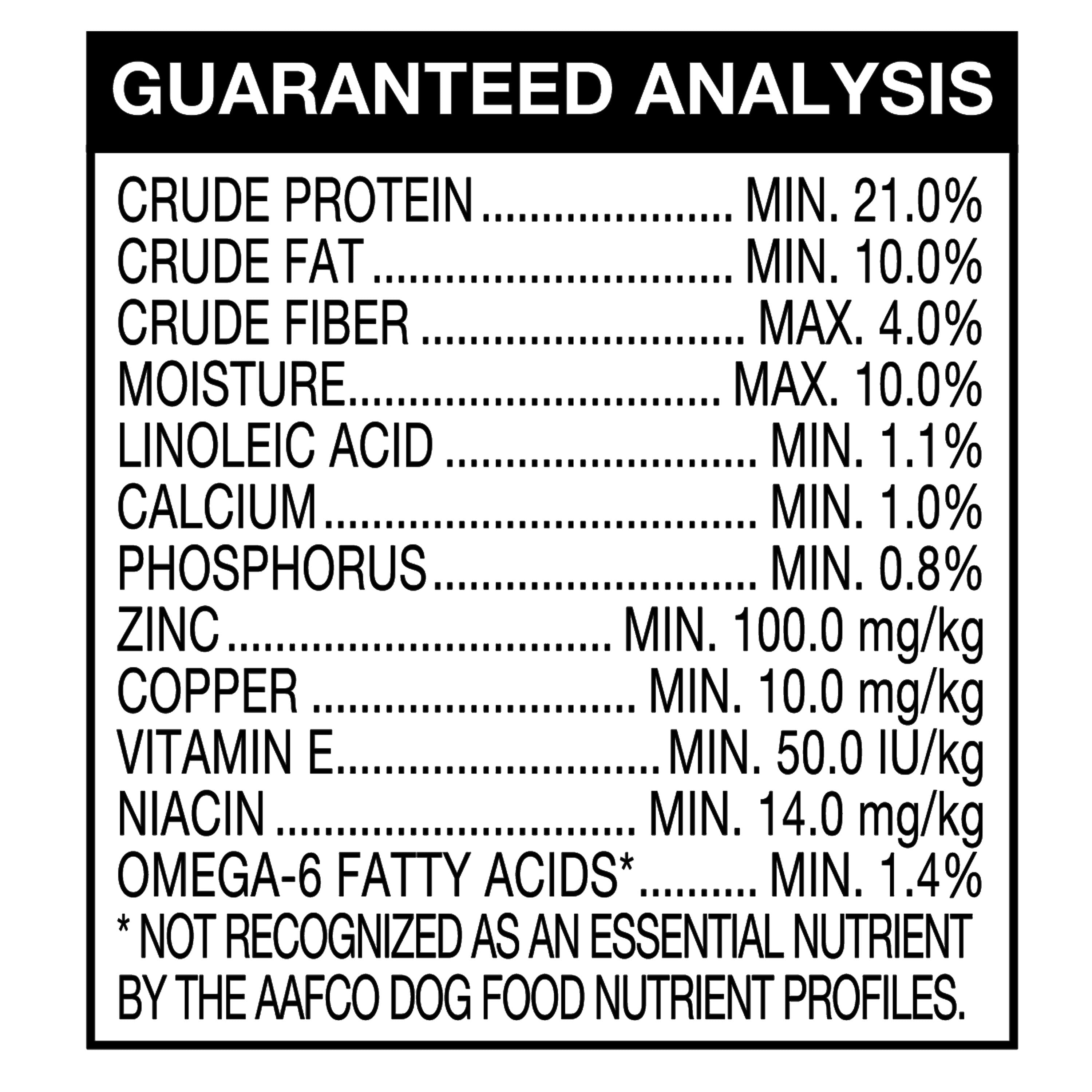 (8 pack) Ol' Roy Small Bites Complete Nutrition Dry Dog Food, Chicken & Rice Flavor, 4 lb Bag