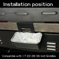 thumbnail image 3 of Grease Cup Tray, Grease Catcher Perfect for Blackstone 17 22 28 36 inch Grills, Cup Grease Collector Drip Tray for Blackstone Grills to Collect Residual Grease(Long), 3 of 8