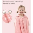 thumbnail image 3 of Toallas con capucha premium para niños 27x55 pulgadas | Toalla de Playa o Baño Ultra Suave y Extra Grande oso de fresa  Hogar, 3 of 5
