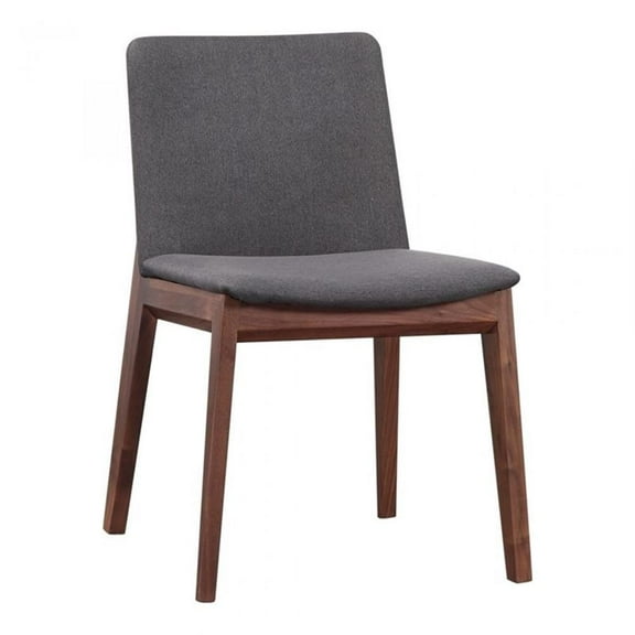 Pemberly Row Modern / Contemporary Dining Chair Gray - Set Of Two