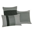 thumbnail image 6 of JCrown 6 Piece Bed in Bag Comforter Set -   Geometric or Striped Pattern in Southwest Colors - Lively and Harmonious Nature Theme (Meddel, Queen), 6 of 7