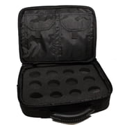 Twisted Stringz Deluxe Yo-Yo Bag - YoYo Carry Case - Holds 12 Yo-Yos- Triple Stitch Shoulder Strap, Double Graphics (Pink)