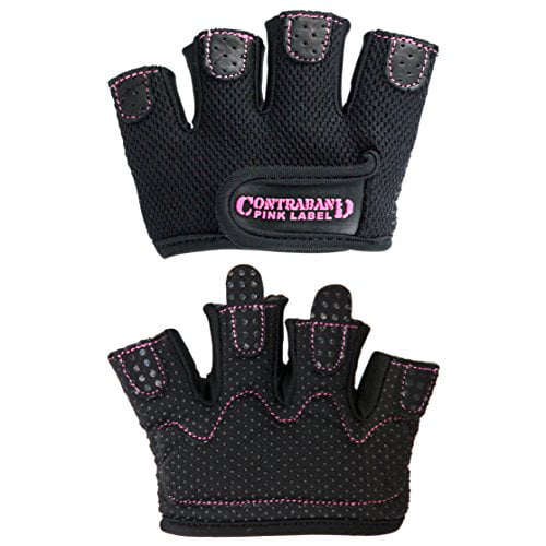 CLEARANCE 40% OFF!!! Contraband Pink Label 5057 Basic Lifting Gloves PAIR 
