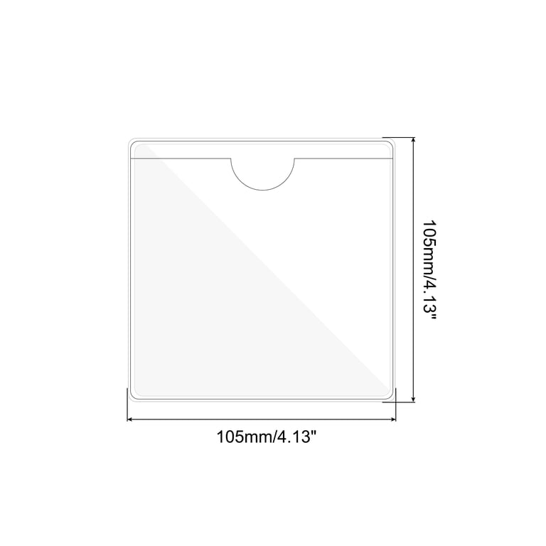 4x6 plastic sleeves for index cards Card Sheet Protectors Extra Heavyweight 3.94 Mil, Holds 4 Per Sleeve, 3-Hole Punched Binders, 50 Pack The diamond Outus 4 x 6 Inches