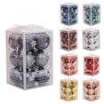 thumbnail image 3 of Kozart 12 Pcs Christmas Balls Christmas Tree Ornaments Small Shatterproof Christmas Ornaments Decorations for Holiday Wedding Home Party, 3 of 6