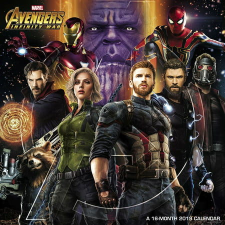 2020 Avengers Infinity War 2019 Wall Calendar, by ACCO (Infinity Best Crack 2019)