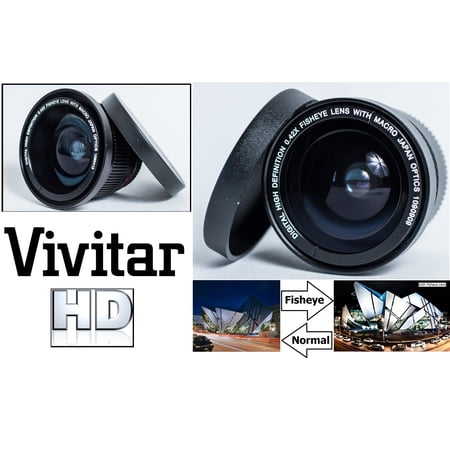 New Super Wide Hi Def Fisheye Lens for Pentax K-3 K-3 II M2 K-50 K-S1 (52mm Compatible)