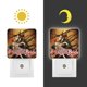 thumbnail image 3 of La Novia del Mago Antiguo Luz nocturna LED con sensor de anochecer a amanecer para dormitorio, baño, pasillo, escaleras - Lámpara LED nocturna de enchufe, 0.5W - 1 pieza, 3 of 6