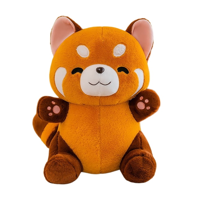 Mapache de peluche Alivio de la ansiedad Aliento de mapache Mapache relajante para dormir con luces Música y movimiento Muñeca de educación temprana