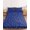 Blue, Navy, Cobalt, White, variant on Queen Size Fitted Sheet Set - Southwestern 3 Piece Bedding Sets 16" Deep Pocket Fitted Sheet with 2 Pillowcases, Teal Green Paisley Print Vintage Rustic Brushed Microfiber Hotel Luxury Bed Sheets