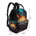thumbnail image 2 of Easygdp Underwater Treasure Chest para Bolsa de Bebé de Gran Capacidad con Múltiples Bolsillos, Bolsa de Pañales para Padres, Bolsa de Viaje Organizada y Elegante, 2 of 6