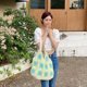 thumbnail image 4 of Bolsa de playa de moda con costuras de flores informales para viajes de verano en la playa (verde) Likrtyny Para Estrenar, 4 of 9