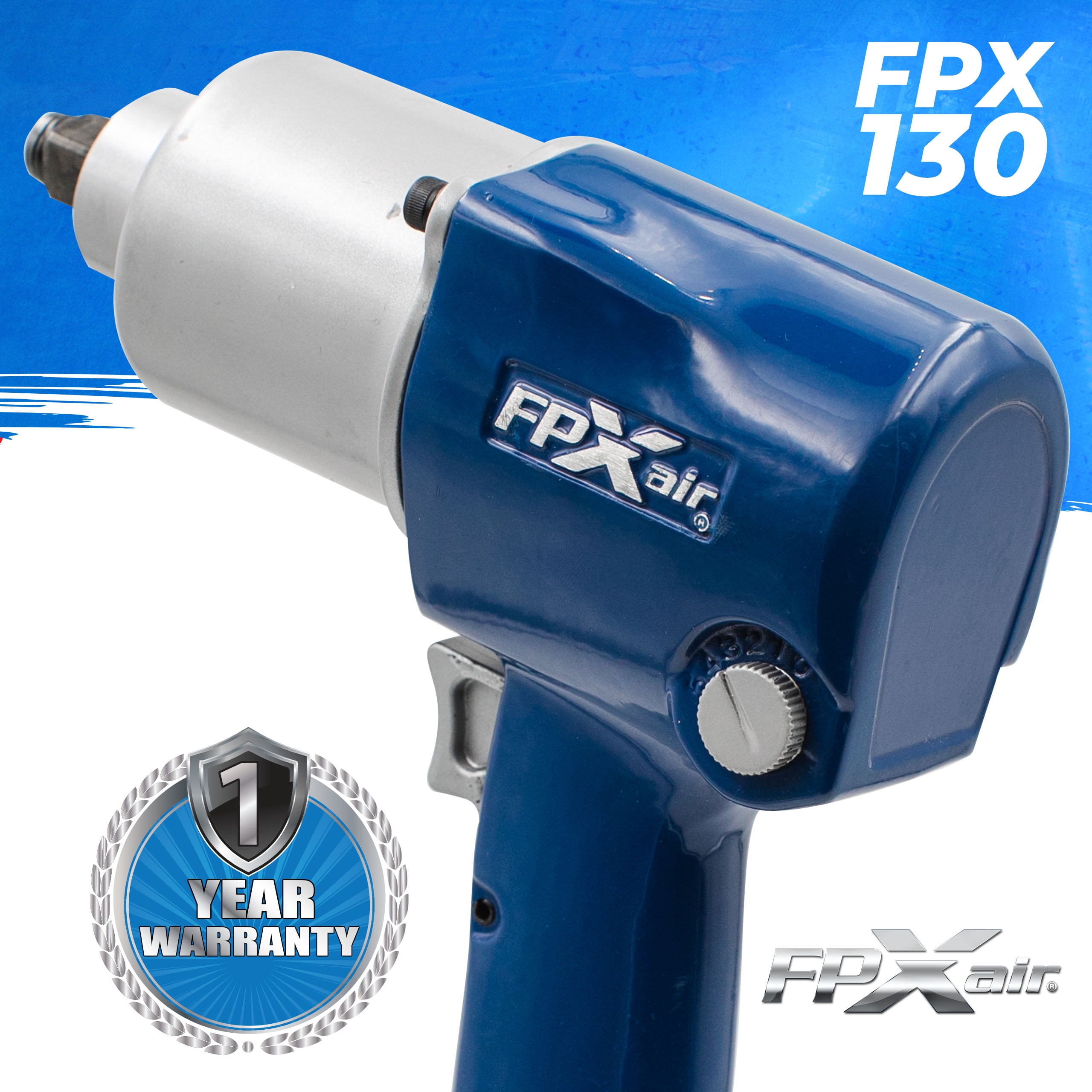 FPX-AIR 1/2" Aluminum Impact Wrench: FPX-130, Automotive Power Tools for Mechanics, Garage Tools