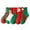 Light Green, variant on UYYX Baby Christmas Socks Thickened Warm Cotton Red Santa Design Infant Toddler Holiday Footwear