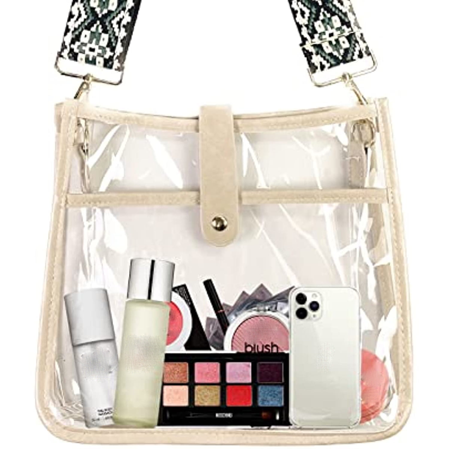 Unijoy Clear Bag Stadium Approved Purse Small Crossbody Concert