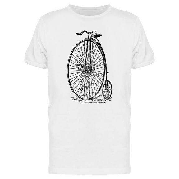 Ordinary Vintage Bicycle T-Shirt Men -Image by Shutterstock, Male XX-Large
