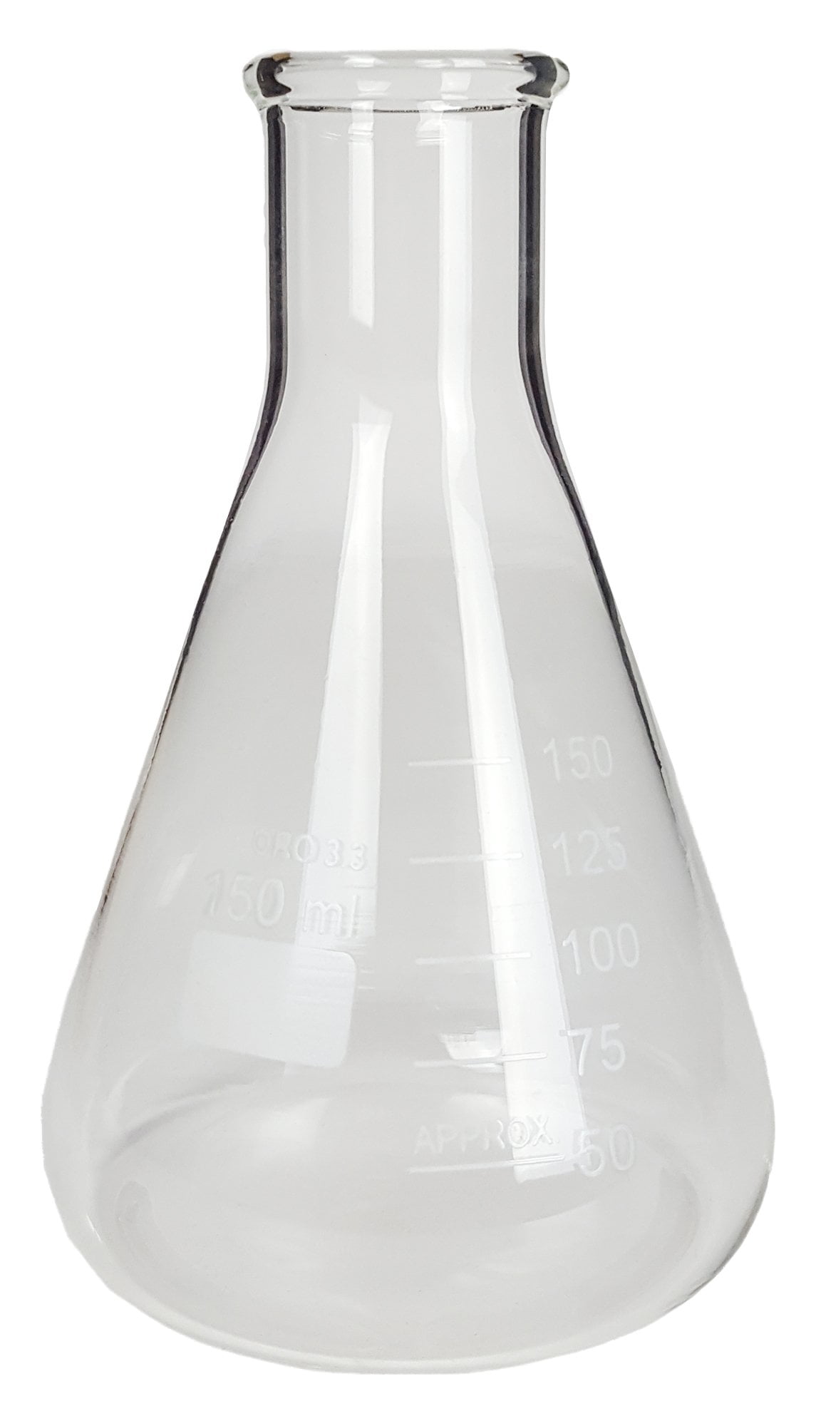 500ml Erlenmeyer Flask ; Narrow Neck Eisco Labs 3.3 Borosilicate Glass Single flask