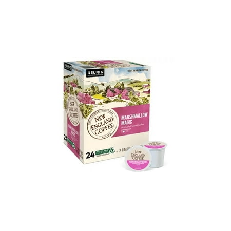New England Coffee Marshmallow Magic Medium Roast K-Cup Pods 24 ct. Box