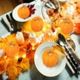 thumbnail image 6 of Clearance Event & Party under $5,12 Pcs Artificial Pumpkins Pumpkin Fall Decor For Autumn Thanksgiving Halloween Decorations Faux Pumpkins, 6 of 9