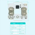 thumbnail image 4 of Kit de Correa de Reloj Wearbit para Placa de Desarrollo Programable Microbit V2. Kit de Programación DIY para Microbit V2., 4 of 5