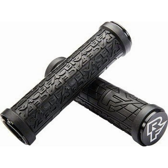 RaceFace Grippler Grips - Black Lock-On 30mm