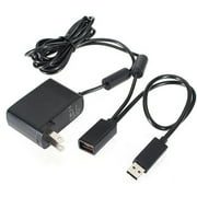 Console Sensor USB Charger AC Power Supply Adapter Cable for XBOX (360 Console) for Kinect Game Accessory