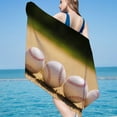 thumbnail image 2 of Mouliraty Ultra Lightweight Fibre Beach Towel, Colourful Bath Towel, Anti-sand Beach Mat, Multi-purpose Travel Towel, Suitable for Beach, Pool and Swimming Pool 30x60 Inch, 2 of 4
