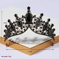 thumbnail image 2 of Vorkoi Tiara and Crown for Women Crystal Queen Crowns Rhinestone Princess Tiaras for Girl Bride Wedding Hair Accessories for Bridal Birthday Party Prom Halloween Cos-play Costume Christmas, 2 of 5