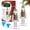 2pcs, variant on Nutcracker Soap Dispenser Clear, 100ml Refillable Acrylic Holiday Pump Bottle