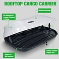Large Hard Shell Carriers Rooftop Cargo Box with Key Lock 62 (L) x 31