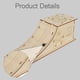 thumbnail image 5 of Finger Skateboard Ramps Set de Rampas Mini Patineta Accesorios Parque Madera Realista Resistente Superficie Lisa Adecuado para Niños Coleccionistas Pendiente, 5 of 6
