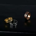 thumbnail image 3 of Minimalist Phase of the Moon Rings Geometric Crescent Moon Finger Ring Gifts, 3 of 9