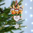 thumbnail image 4 of Christmas Tree Pendant Ornament - Elk Love Design for Classmates and Friends, 4 of 5