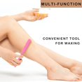thumbnail image 2 of 2 Pieces Non-stick Wax Spatulas Jar Spatulas Set, Hair Removal Waxing Applicator Easy to clean Reusable Scraper, Large Area Hard Wax Sticks for Body Use on Salon and Home Mixing Baking Scrapers, 2 of 8